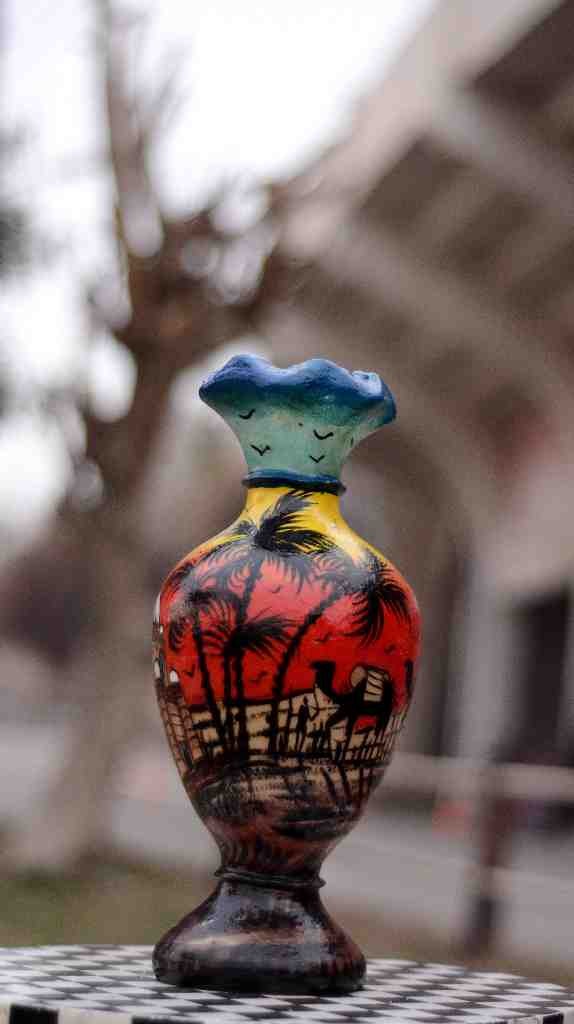 Camel skin vase   - Duplicate IMG # 1