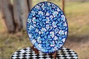 Naqashi art hand painted wooden plate   - Duplicate IMG # 1