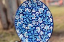Naqashi art hand painted wooden plate   - Duplicate IMG # 1