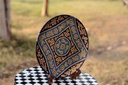 Naqashi art hand painted wooden plate      - Duplicate IMG # 1