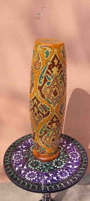 Camel skin lamp   IMG # 1