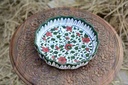 Blue pottery Apple dish IMG # 1