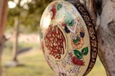 Naqashi art hand painted wooden plate  - Duplicate IMG # 1