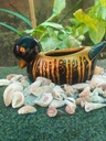 hand painted clay ducks  IMG # 1
