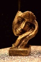 Abstract Human Fiber Collectible Sculpture Figurine Statue IMG # 1