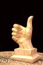 Abstract Human Fiber Collectible Sculpture Figurine Statue - Duplicate IMG # 1