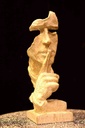 The Thinker Statue, Silence Sculpture - Duplicate IMG # 1