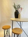 Dining/ Workstation with 2 Stools IMG # 1