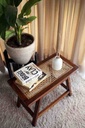 Sheesham Table with Handwoven Cane IMG # 1