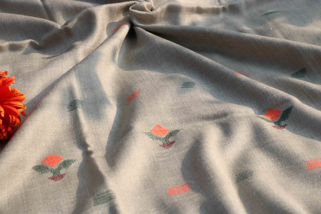 Swati Khaddi Embroidered Wool Shawl