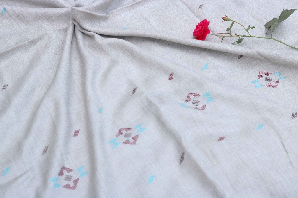 Swati Khaddi Embroidered Wool Shawl