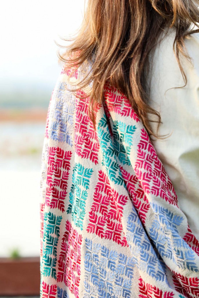 Jisti Phulkari Shawl IMG # 1
