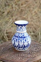 Blue pottery vase - Duplicate IMG # 1