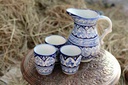 Blue Pottery Water Set IMG # 1