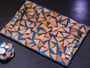 Small Triangle Wood Tray IMG # 1