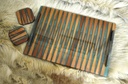 Long Triangle Wood Tray IMG # 1