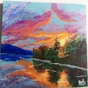 Landscape painting on canvas (Acrylic) IMG # 1