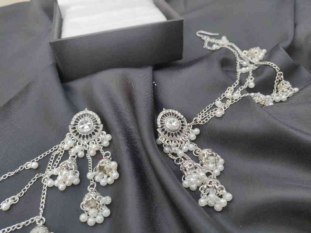 Hand-Crafted Antique Jhumkay Earrings - Duplicate IMG # 1