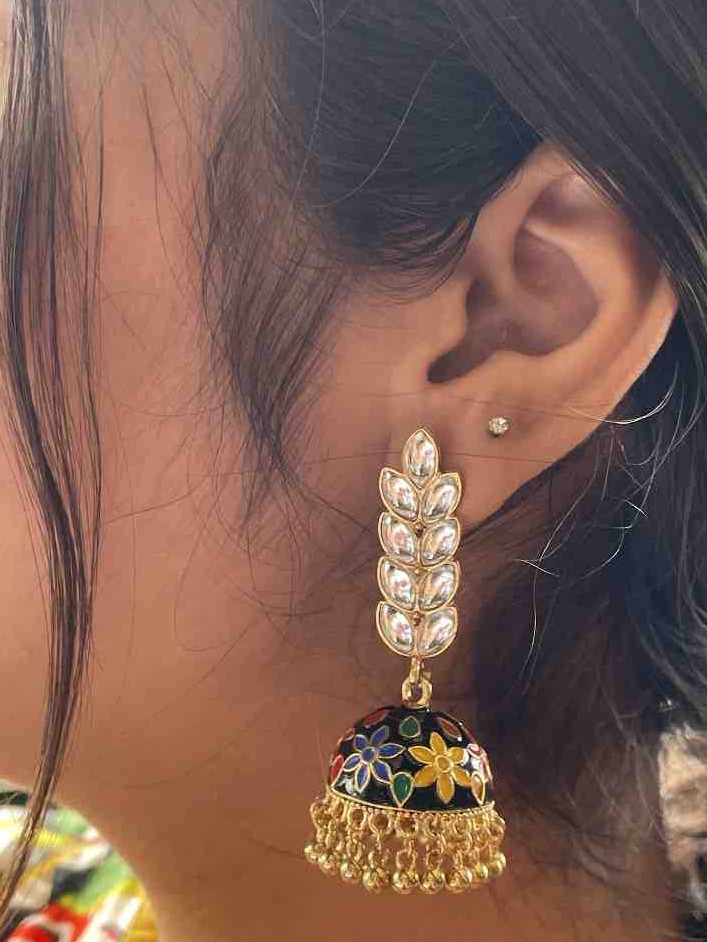 Dome Shaped Jhumkas IMG # 1
