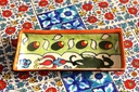Blue Pottery Rectangle Dish II IMG # 2