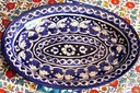 Blue Pottery Rice Dish IMG # 1