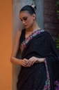 Extra image for Peacock Hand Embroidered Saree