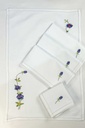 Extra image for Blue Embroidered Mats Set