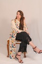 Extra image for Beige Bird Gown