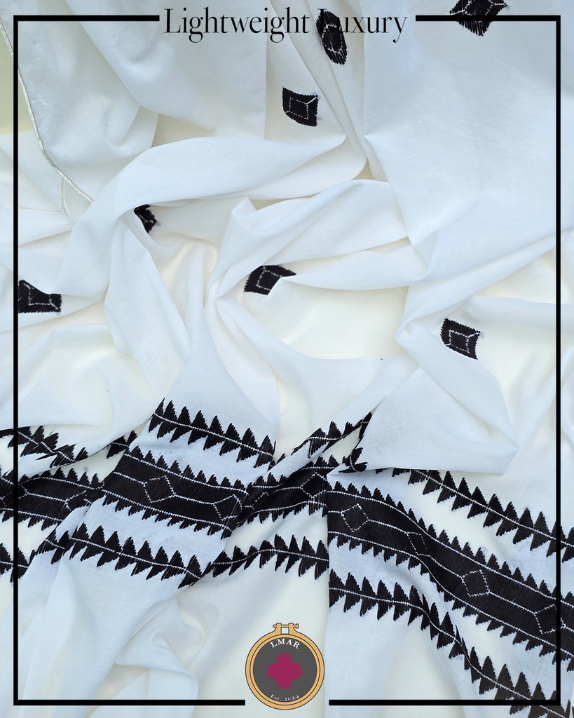 Extra image for Swiss Lawn Chaadar - 7012