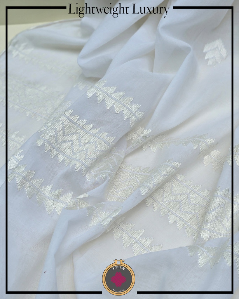 Extra image for Swiss Lawn Chaadar - 7011