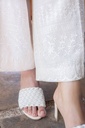 Extra image for Warm White Embroidered Pants