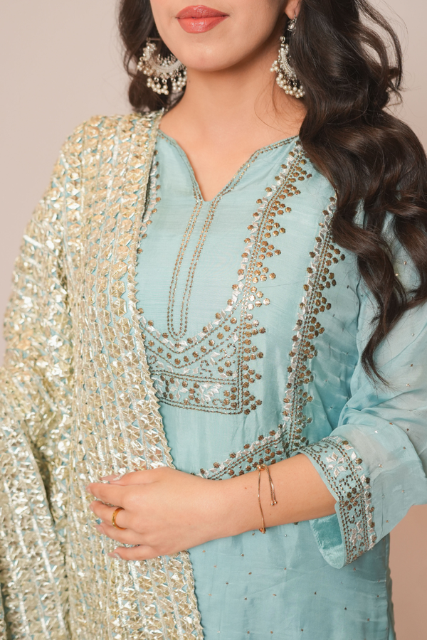 Extra image for Sapphire Legacy Gota Dupatta