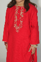 Extra image for Red Kurta Shalwar