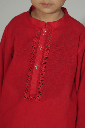 Extra image for Red Hand Tarkashi Kurta