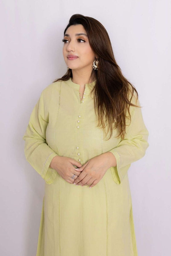 Extra image for Calm Green Tarkashi Kurta