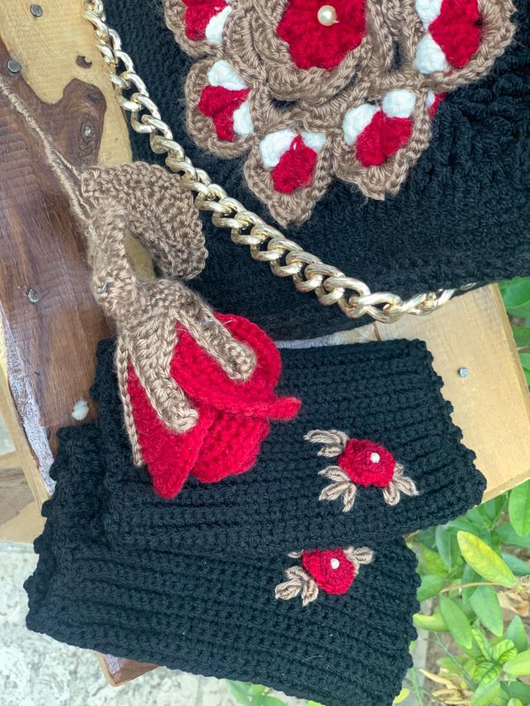 Hand made crochet bag IMG # 1