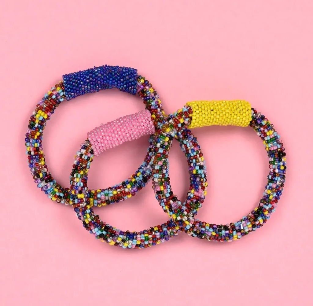 Beaded Rope bangles