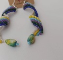 Spiral Beaded Earring