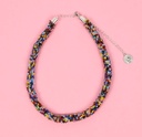 Beaded Rope Choker, bangles and Earring set