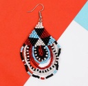 Zulu, Beaded Ear ring