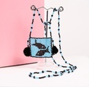 Pisces Beaded Necklace, Earring Set