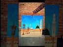 Masjid e nabwi painting on canvas