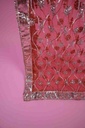 Crimson Red net Gota Patti Dupatta | Niddleart IMG # 1