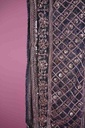 Zinc Blue Net Gota Patti Jaal Dupatta | Niddleart IMG # 1
