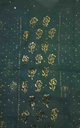 Teal Blue Organza Mukesh Suit Set | Niddleart IMG # 1