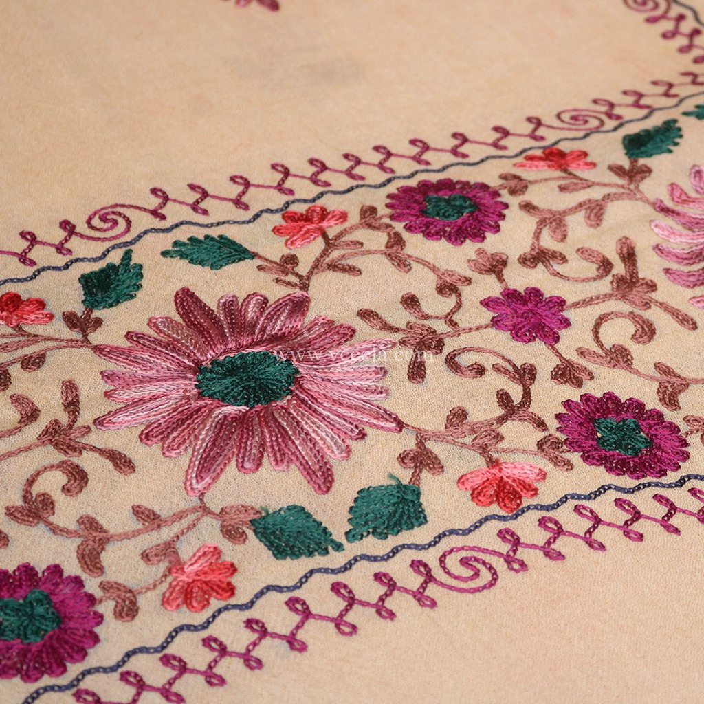 Hand  Embroidered Shawl