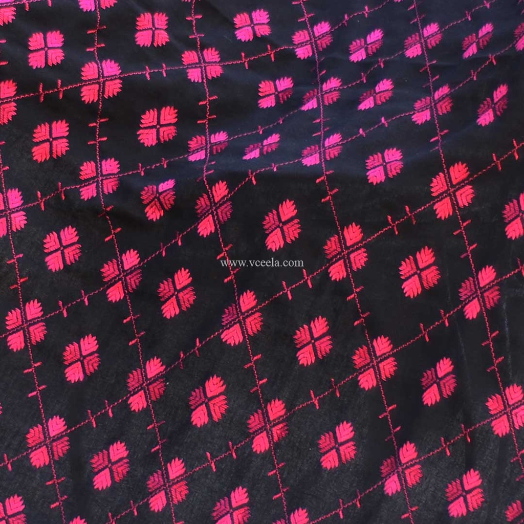 Hand Emriodered Phulkari Shawl
