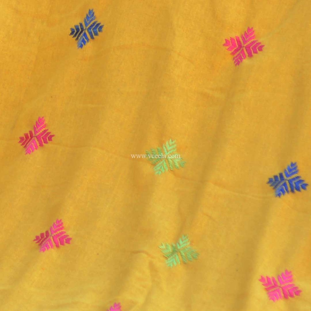 Hand Emriodered Phulkari Shawl