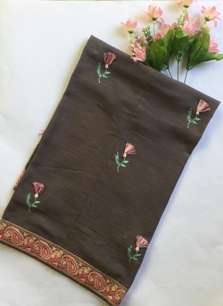 Jacket With Hand-Embroidery And Gotta Work (copy)