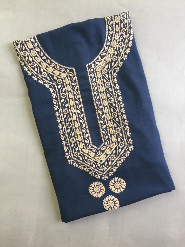 Chiffon Chunri And Pure Self Grip Shirt With Gotta Work (copy)